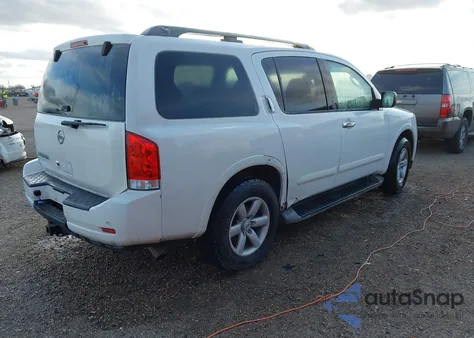 2011 Nissan Armada Sv z USA, uszkodzony, nr VIN 5N1AA0ND2BN614336